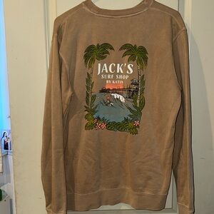 jacks surfboards x kanvas by katin sweatshirt